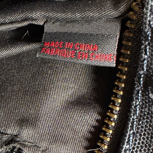 ModCloth Cat Print Tote Bag Purse Black Shoulder Bag with Strap - Picture 10 of 10